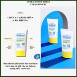  Kem chống nắng màng khoáng The Face Shop DR BELMEUR ZINC 100 MINERAL SUN CREAM SPF50+PA+++ 50ml 
