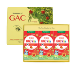  Set 3 GAC Kid (Viên nang dầu gấc chăm sóc mắt, trẻ hóa da, tăng sức đề kháng, công nghệ & tiêu chuẩn Hàn Quốc) 