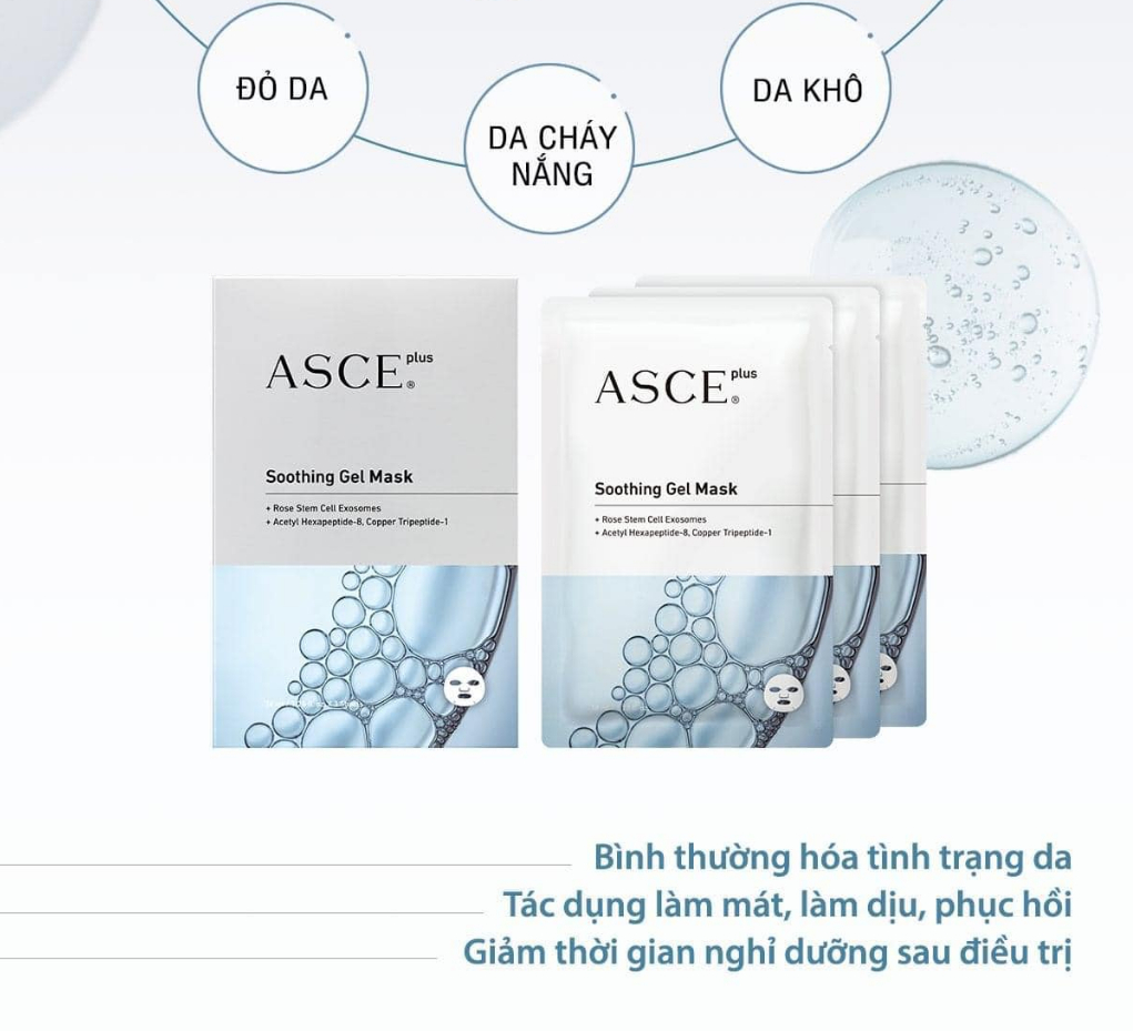  Mặt nạ ASCE Plus Soothing Gel Mask 