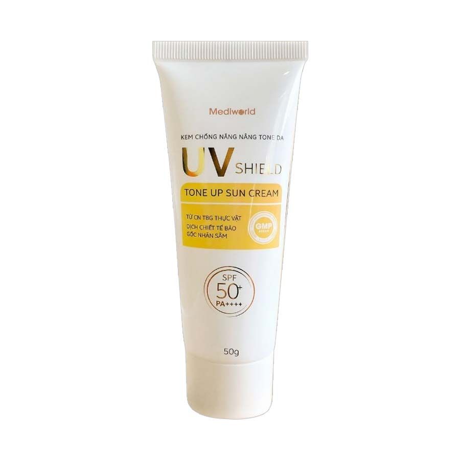  Kem chống nắng nâng tone Mediworld UV Shield Tone Up Sun Cream 