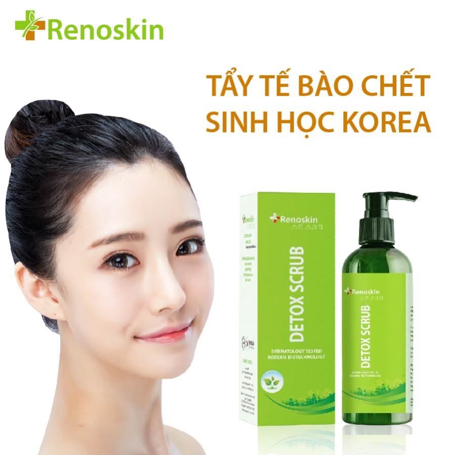  Tẩy tế bào chết sinh học Detox Scrub Renoskin Hàn Quốc 