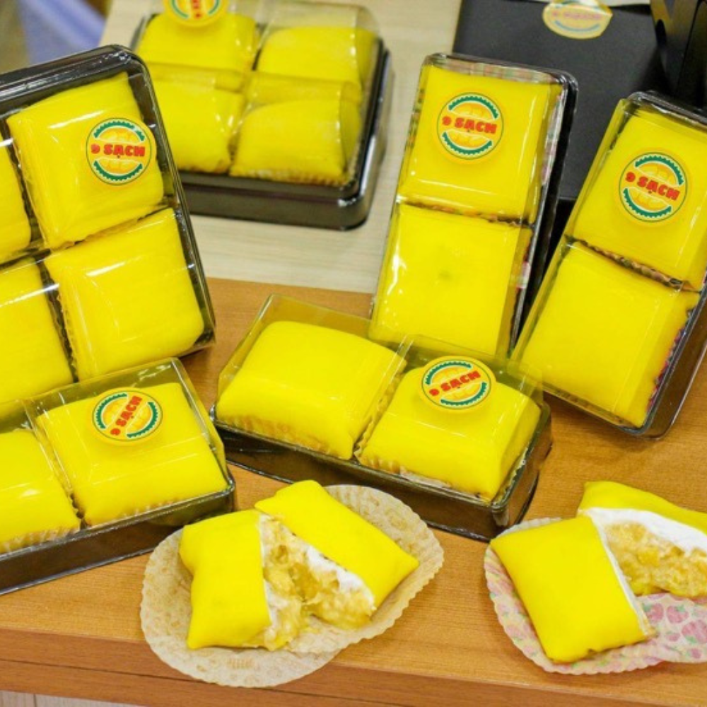 Bánh Crepe Sầu Riêng 
