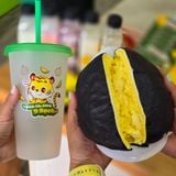  Bánh Phô Mai Than Tre size 16cm - 600g 