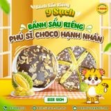  Bánh phú sĩ Chocolate hạnh nhân size 12cm - 400g 