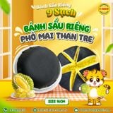  Bánh Phô Mai Than Tre size 16cm - 600g 
