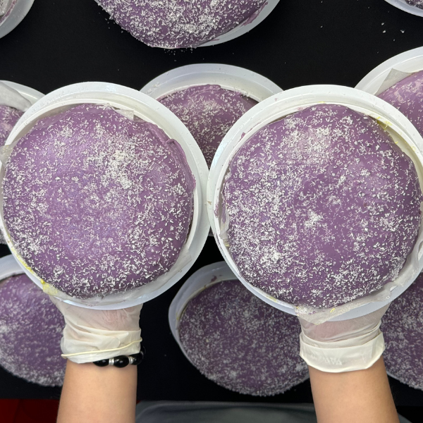  Bánh Phú Sĩ Sầu Riêng khoai môn - Size 12cm (400gr) 