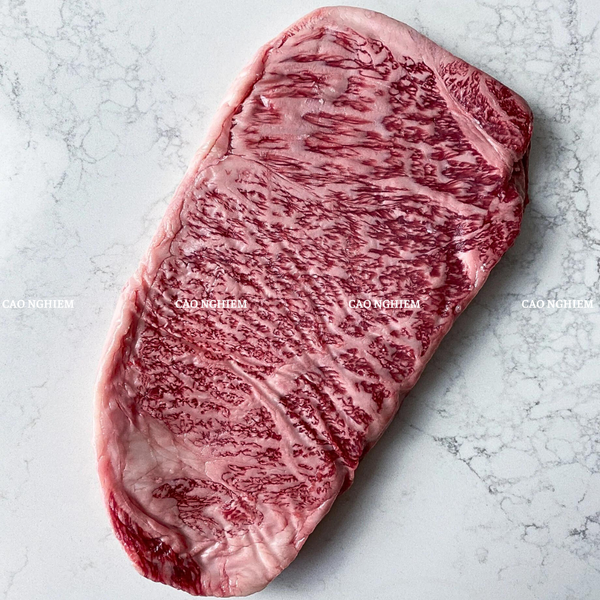  Thăn Ngoại Thịt Bò Wagyu Nhật A5 MB12 Kagoshima - Striploin Japanese Wagyu A5 MB12 Kagoshima 