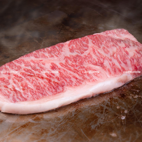  Thăn Ngoại Thịt Bò Wagyu Nhật A4 Miyazaki – Striploin Japanese Wagyu A4 Miyazaki 