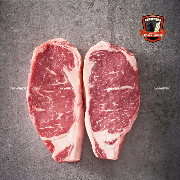  Thăn Ngoại Thịt Bò Black Angus Teys Certified Premium MB2+ - Striploin Black Angus Beef Teys Certified Premium MB2+ 