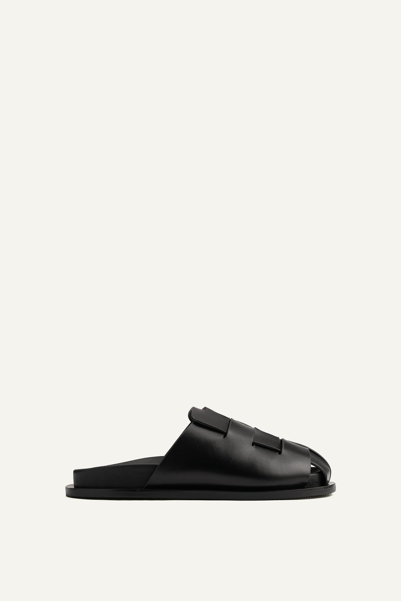 関税なし 送料無料 Black Leather Sandals Project Cece | Nico Black Leather Sandals