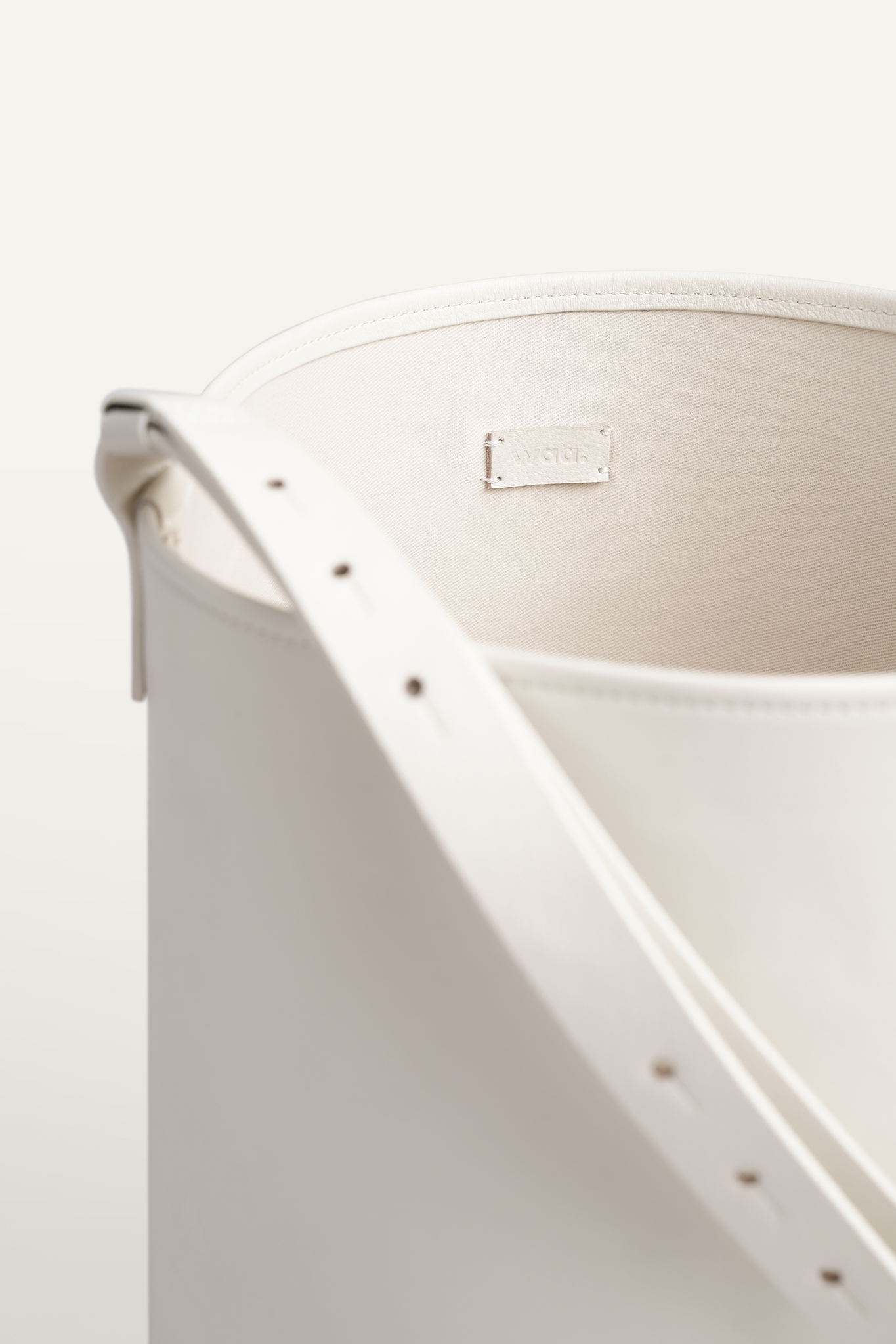 ショルダーバッグ・ポシェット [HAVEAWHALE] COTTON ECO BAG (IVORY) XÔ BAG – waa. studios