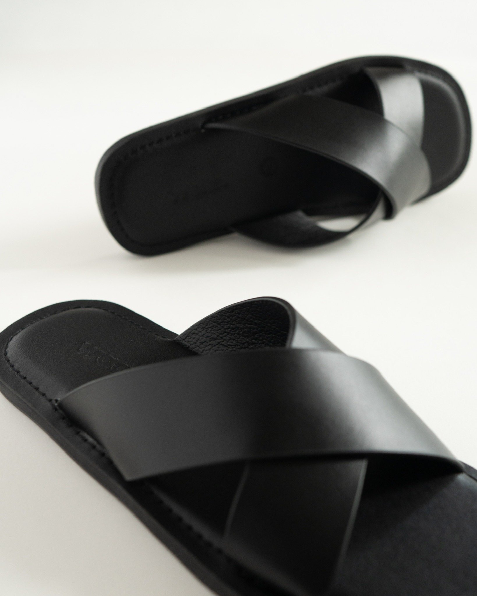 CHÉO SANDALS IN BLACK – waa. studios