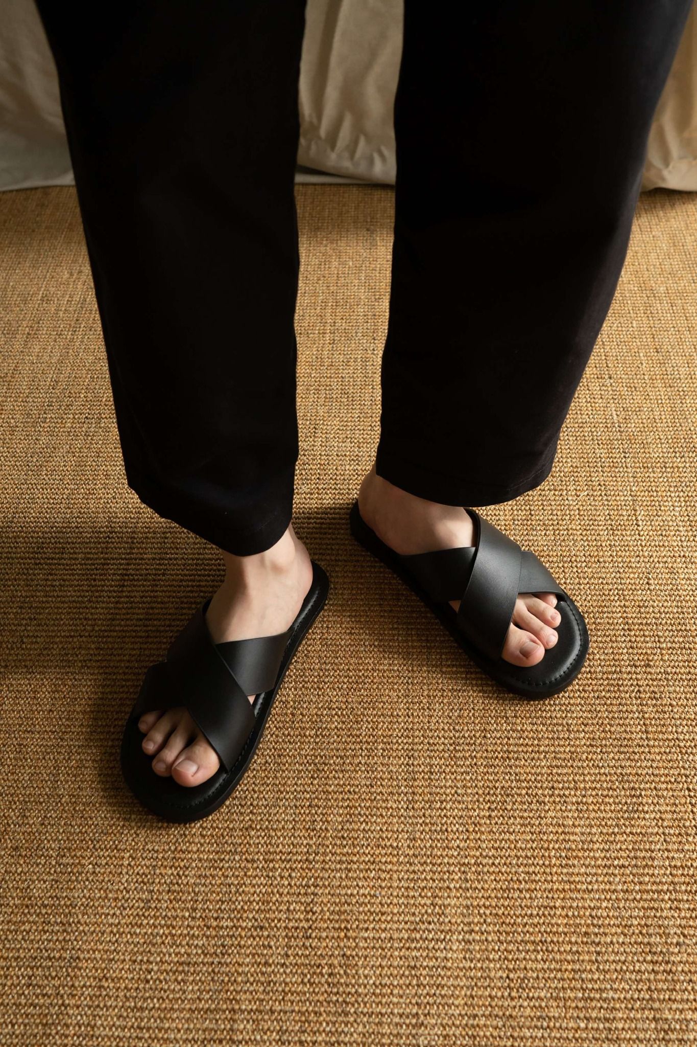 Waa .studios CHÉO SANDALS black 37 CHÉO SANDALS IN BLACK – waa. studios