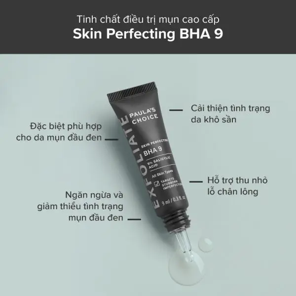 Kem Trị Mụn Đầu Đen SKIN PERFECTING BHA 9