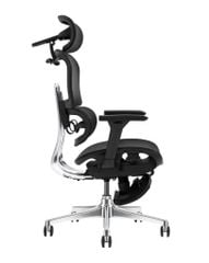 Ghế Công Thái Học Atum Màu Đen Lưng Hợp Kim Nhôm, Tựa Đầu 6D