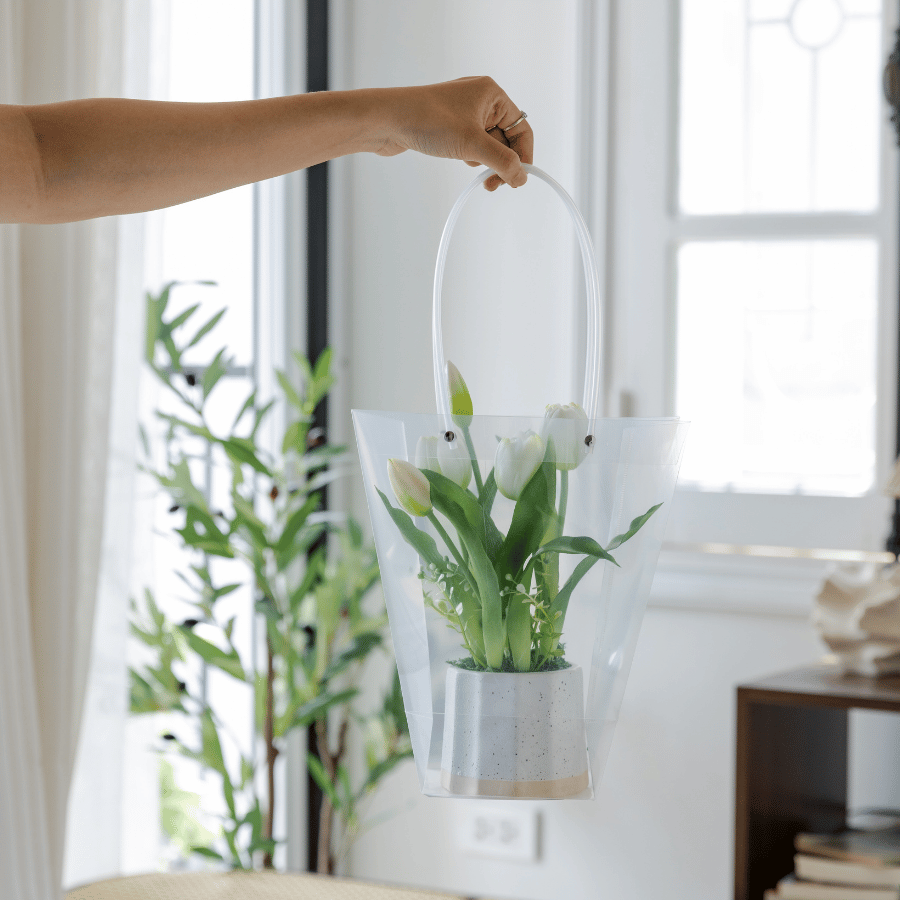  85ART - CÂY TULIP TRẮNG 