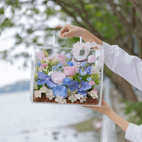  VALI MICA XANH HỒNG 