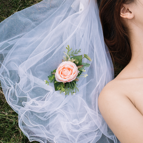  HOA CÀI ÁO - HỒNG CAM 