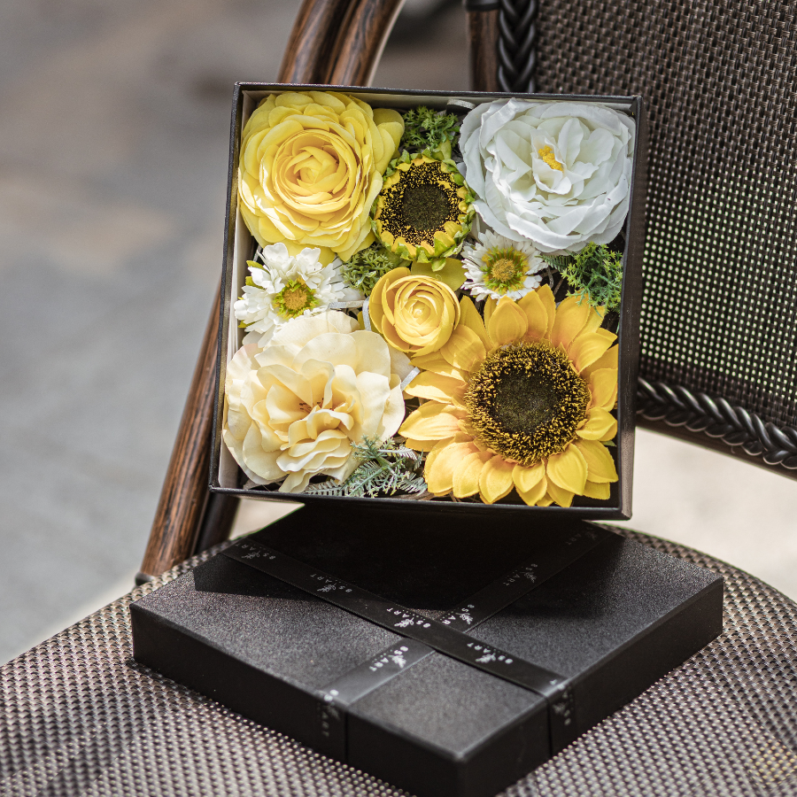  FLORA BOX M - SUNFLOWER 