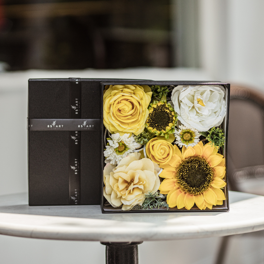  FLORA BOX M - SUNFLOWER 