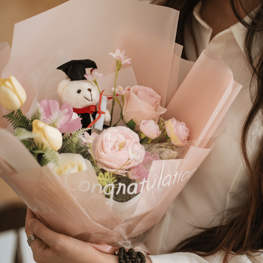  HOA TỐT NGHIỆP - SWEET PINK 