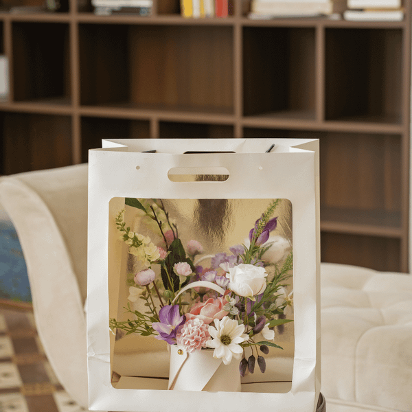  LEATHER BAG MINI - PURPLE 