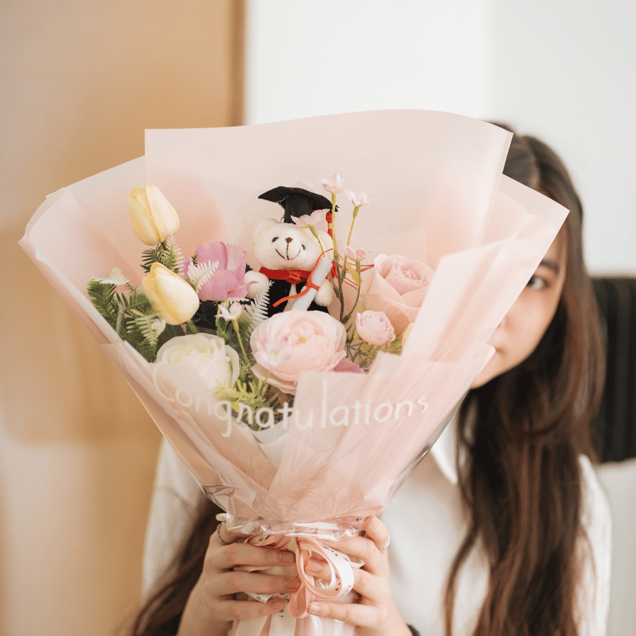  HOA TỐT NGHIỆP - SWEET PINK 