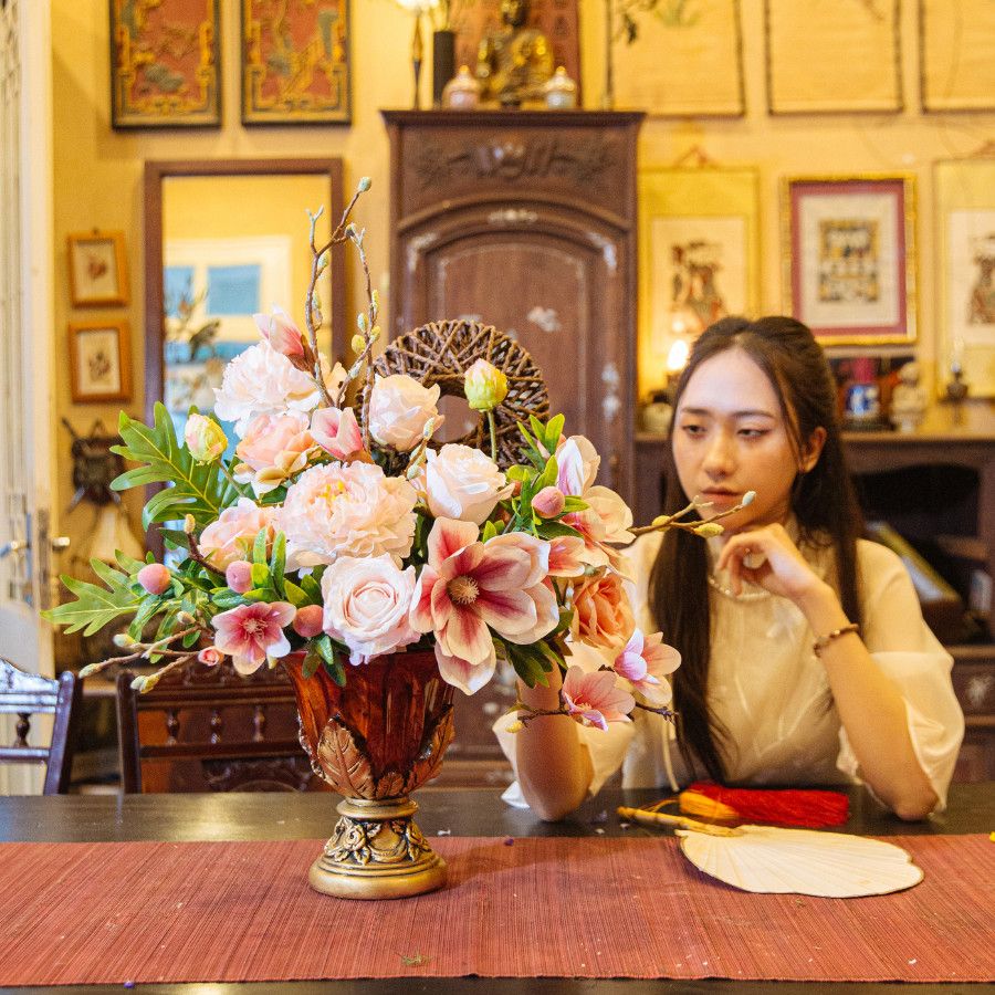  HOA DECOR - HỒNG ĐÀO 