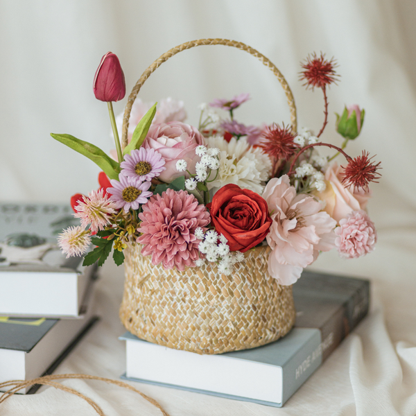  GIỎ MÂY ĐỎ - PLUMP 