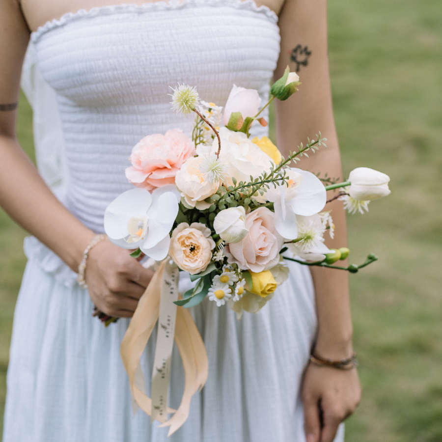  HOA CƯỚI - HỒNG VÀNG 