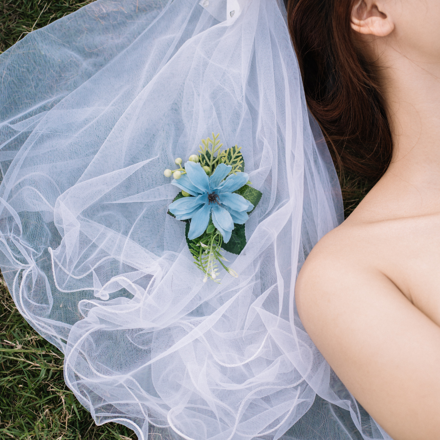  HOA CÀI ÁO - XANH 3 