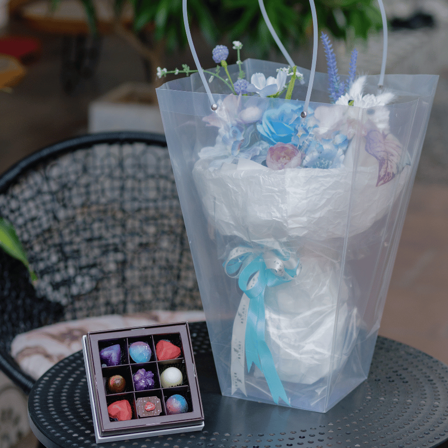  VALENTINE GIFT - BLUISH BUNNY 