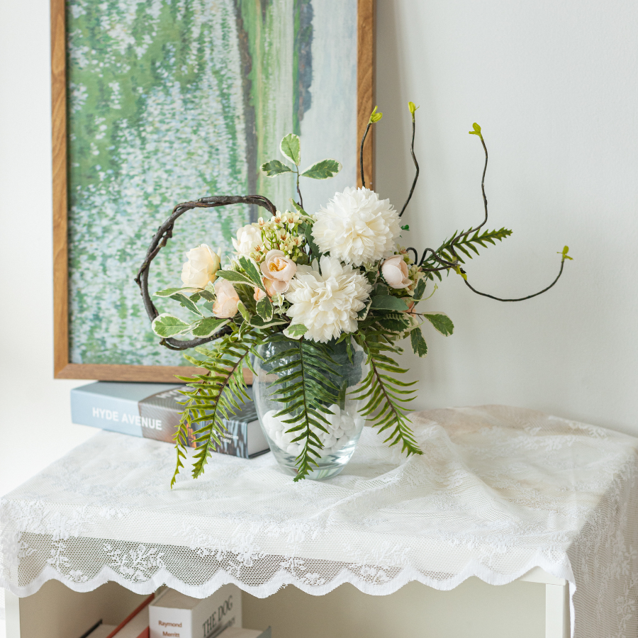  LTT - CÚC PINGPONG TRẮNG 