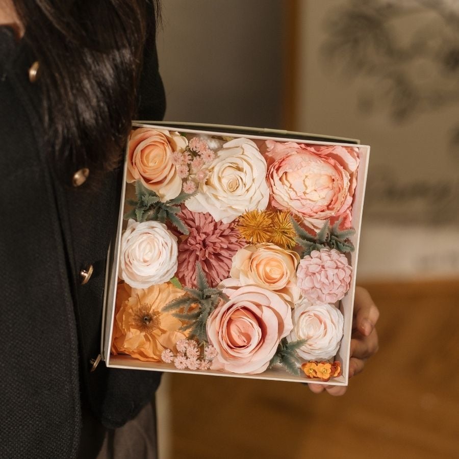  FLORA BOX - PEACH 