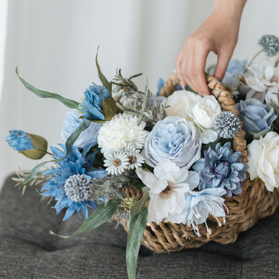  GIỎ MÂY - MAX85 XANH 