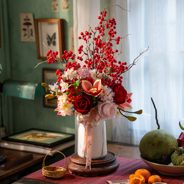  HOA TẾT - LYLY ĐỎ 