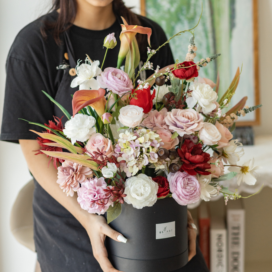  BALL BOX - ARUM BROWN L 