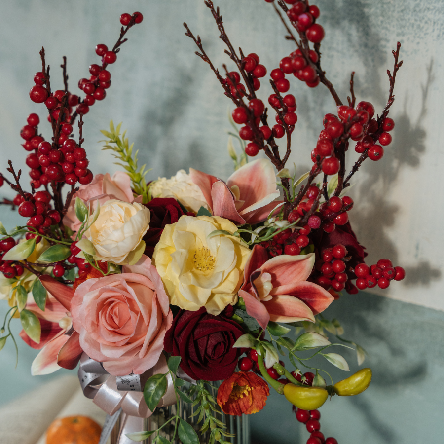  HOA TẾT - LYLY ĐÀO ĐÔNG 