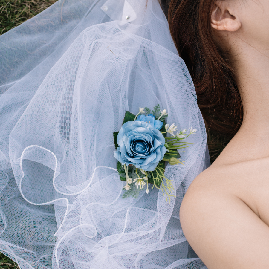  HOA CÀI ÁO - XANH 2 