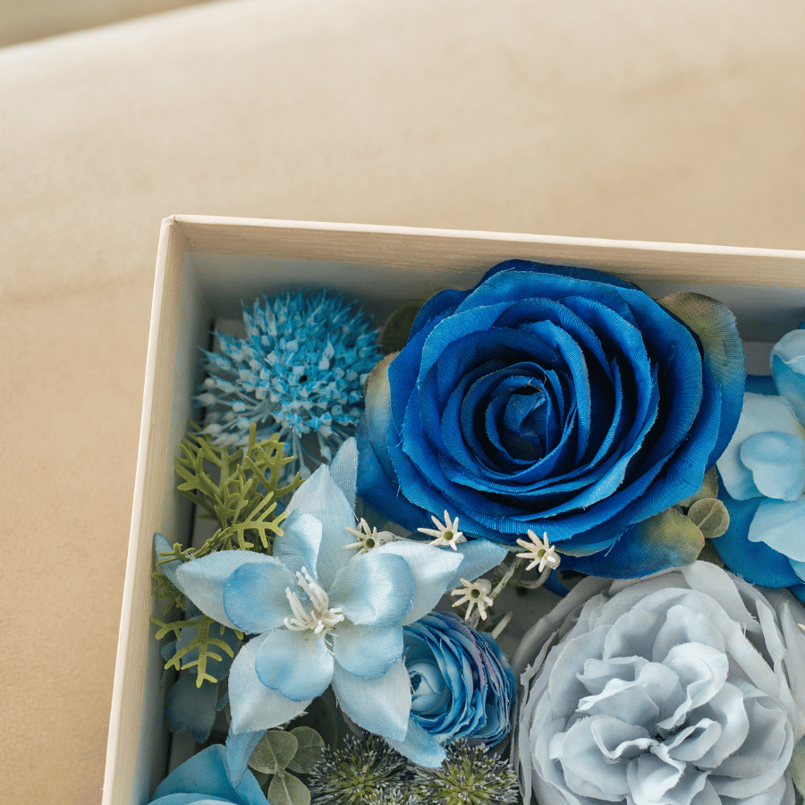  FLORA BOX M - BLUE NAVY 