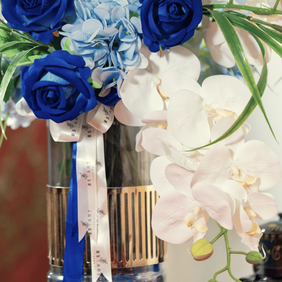  HOA DECOR  - HỒNG XANH 