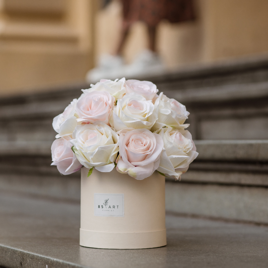  BALL BOX - PASTEL PINK S 