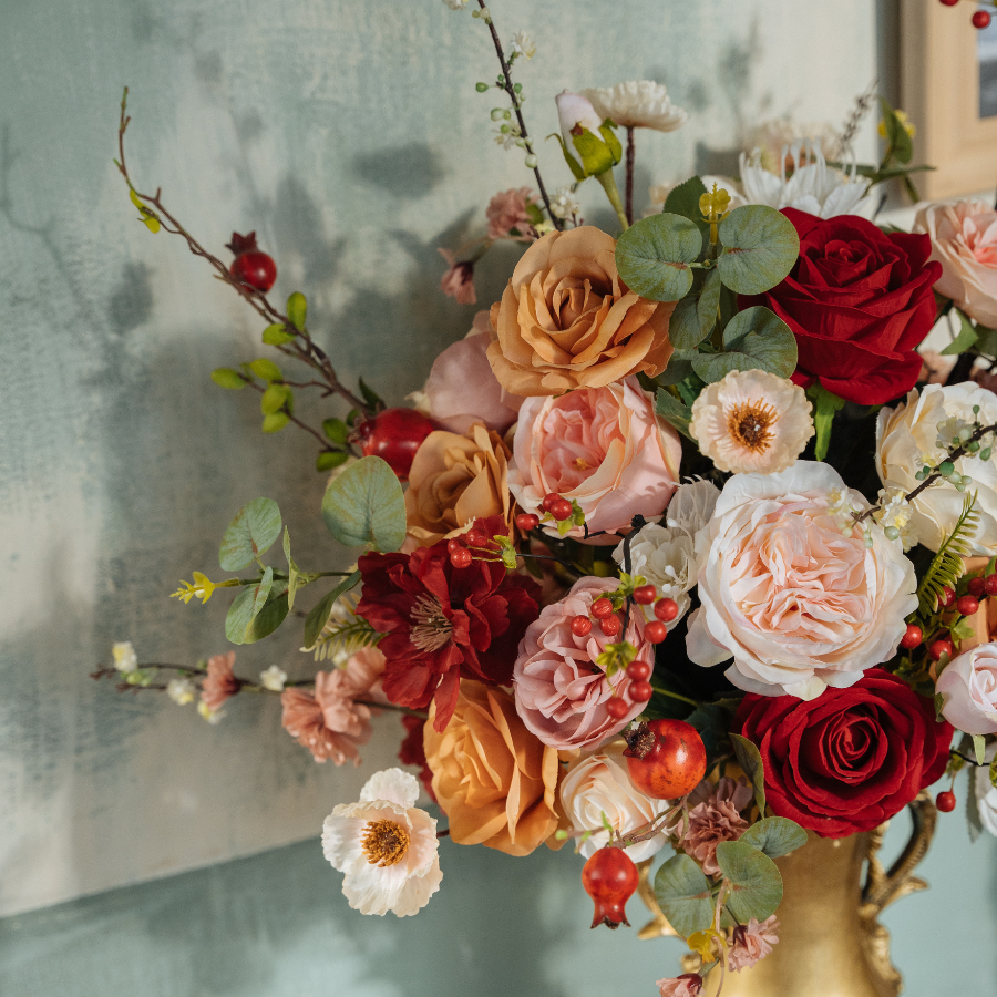  HOA DECOR - MIMOSA HỒNG ĐỎ 