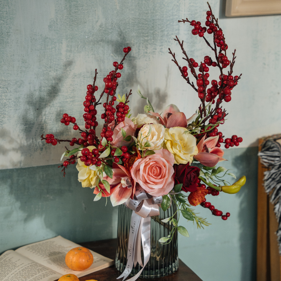  HOA TẾT - LYLY ĐÀO ĐÔNG 