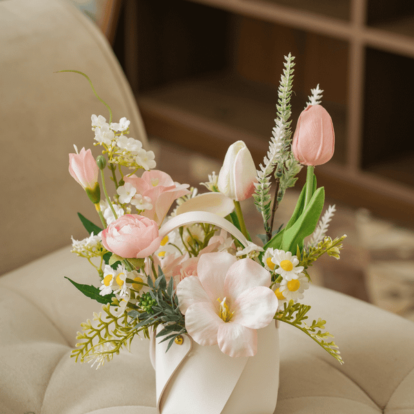  LEATHER BAG MINI - PINK 