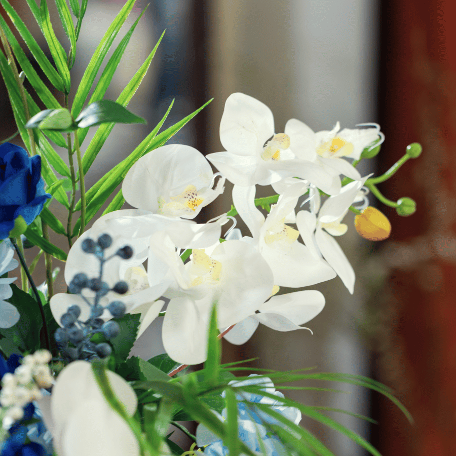  HOA DECOR  - HỒNG XANH 