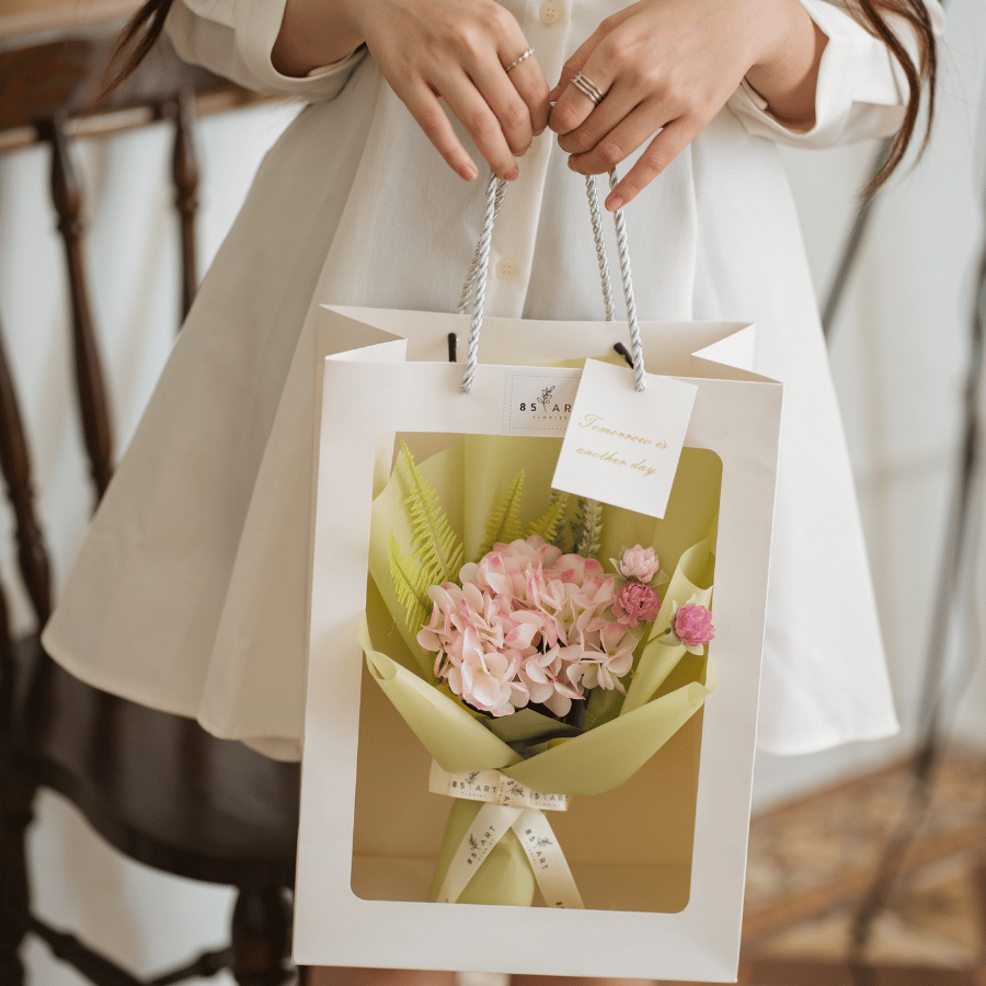  CẨM TÚ CẦU HỒNG 1 BÔNG 