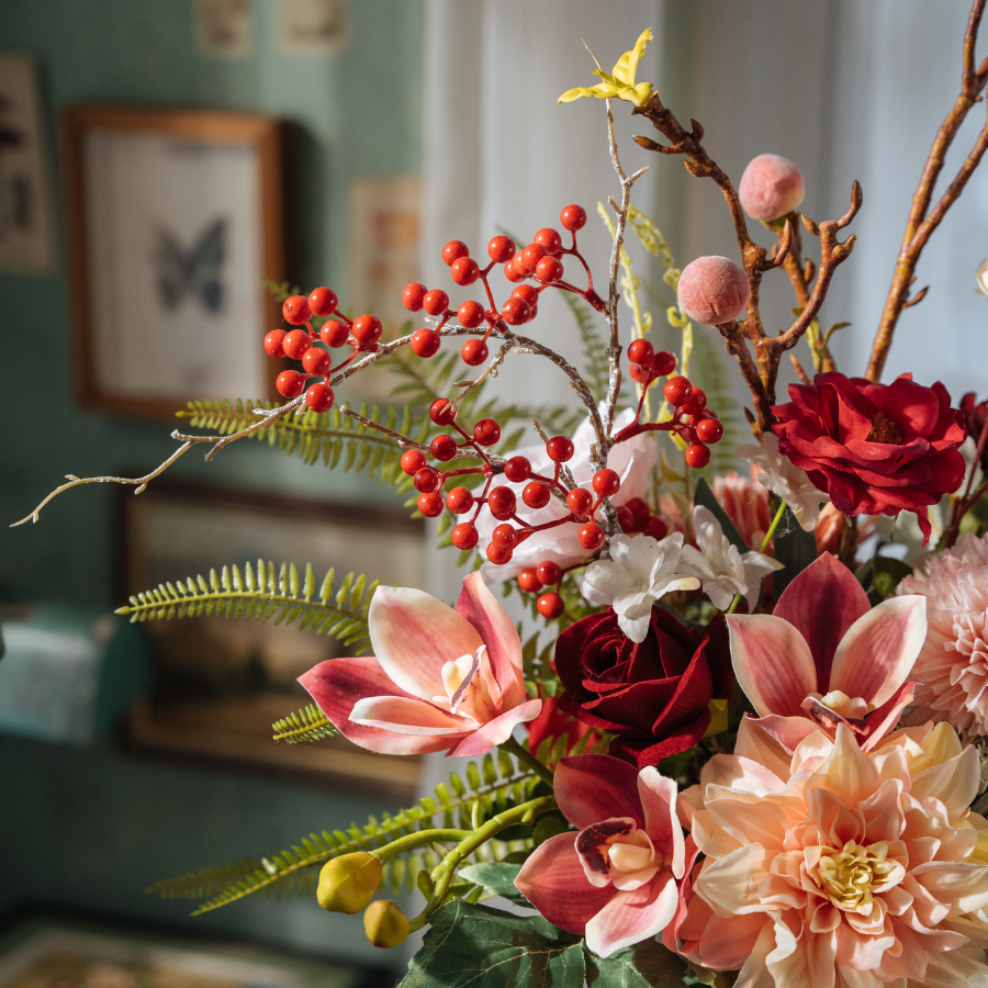  HOA TẾT - THƯỢC DƯỢC ĐÀO ĐÔNG 