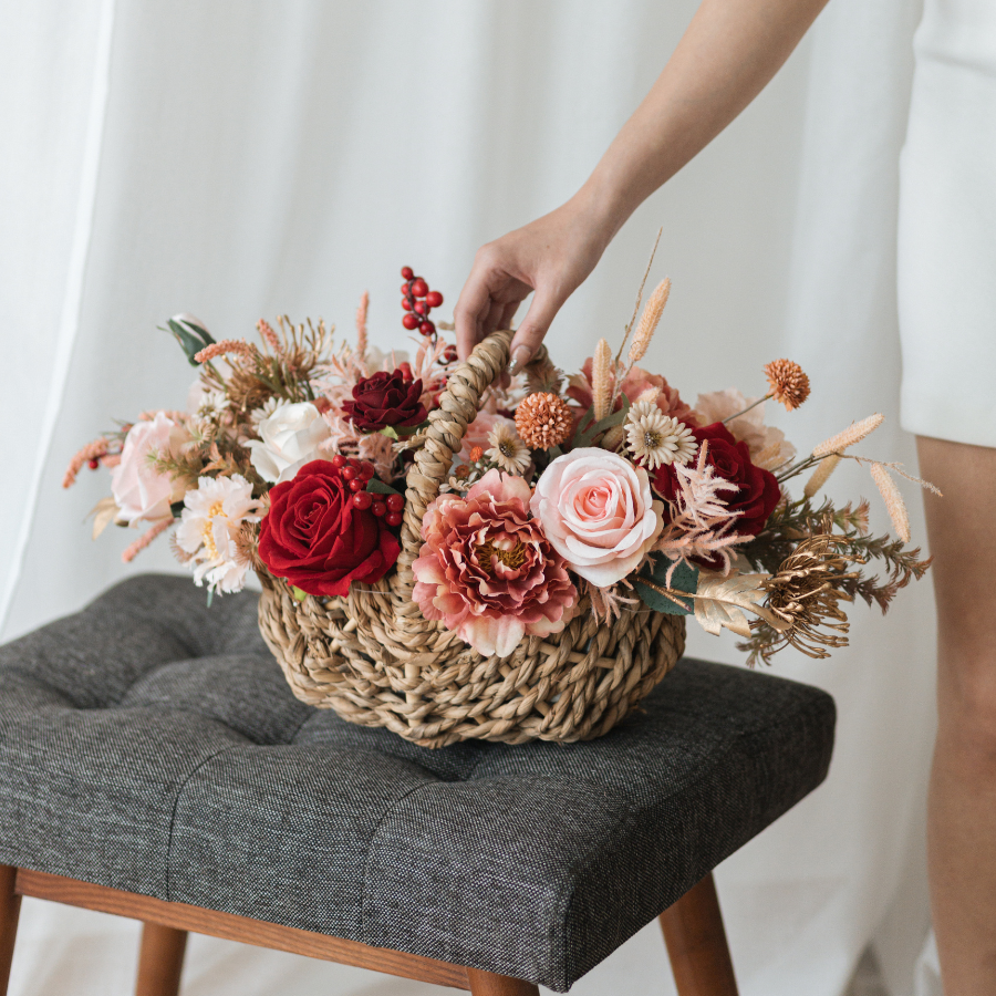  GIỎ MÂY - MAX85 ĐỎ 