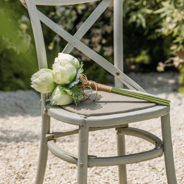  HOA CƯỚI - HOA SEN TRẮNG 